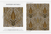 Orsani Traditional Prints And Motifs, a Pattern Graphic by LEAFure (Thumbnail 3 of 10)