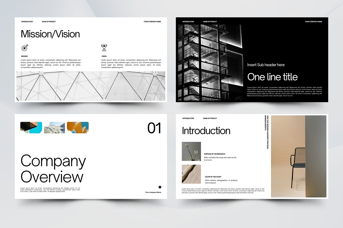 Minimalist Marketing Pitch Deck, a Presentation Template by Pani Temp. (Photo 5 of 14)