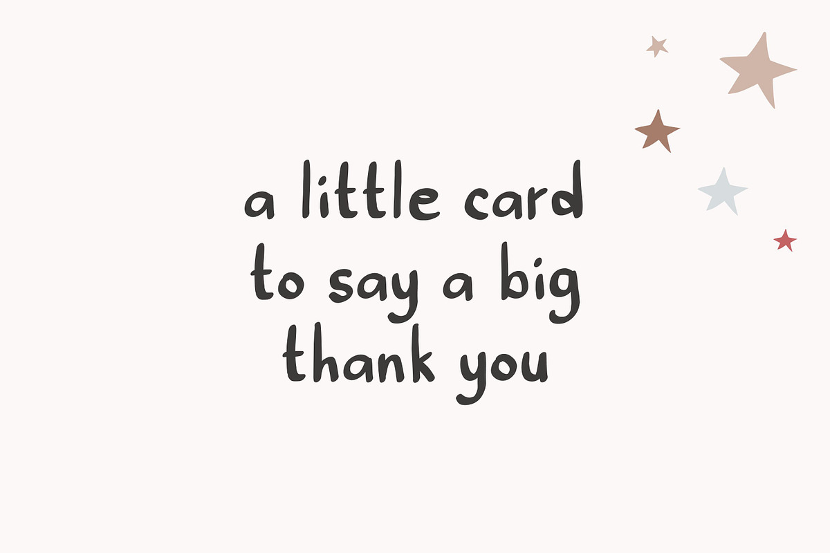 Little Dream - The Handwritten Note, a Handwritten Font by Graphicfresh (Photo 4 of 7)