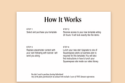Squarespace 7.1 Template: Boho, a Websites & App Template by Kseniia_Design (Thumbnail 6 of 9)