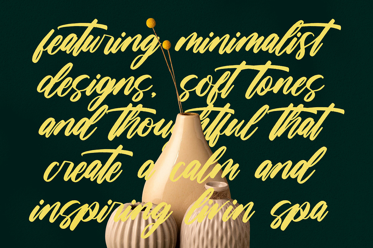 Ciaters Gangster Brush Handwritten, a Script Font by Letterena Studios Script (Photo 11 of 15)