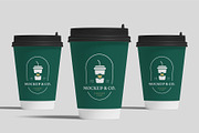 Paper Coffee Cup Mockups | Caffeine, a Cups & Container Mockup by Compositing Studio (Thumbnail 17 of 20)