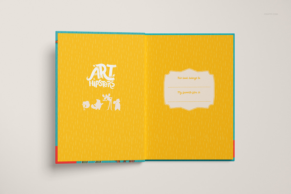 Buckram Hardcover Book Mockup, a Books & Magazine Mockup by creatsy5 (Photo 8 of 23)