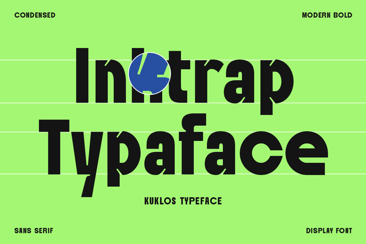 Kuklos – Bold Display Font, a Sans Serif Font by MERCI STUDIO (Photo 3 of 8)