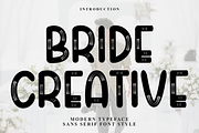 Bride Creative, a Script Font by FreshTypeINK (Thumbnail 1 of 7)
