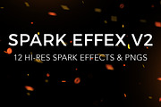 Spark Effex V2 - Spark Effects PNGs, an Object Graphic by Mike Moloney (Thumbnail 1 of 6)
