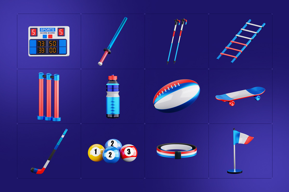 Sports Games Icons, an Emoji Icon by Vectors Market (Photo 6 of 8)