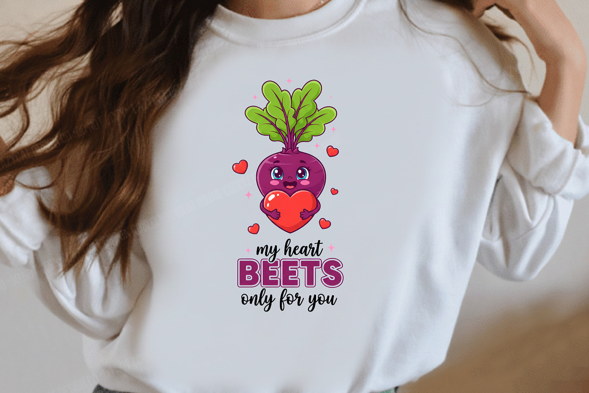 Food Puns Funny Valentine Clipart, an Illustration by Designworld (Photo 14 of 16)
