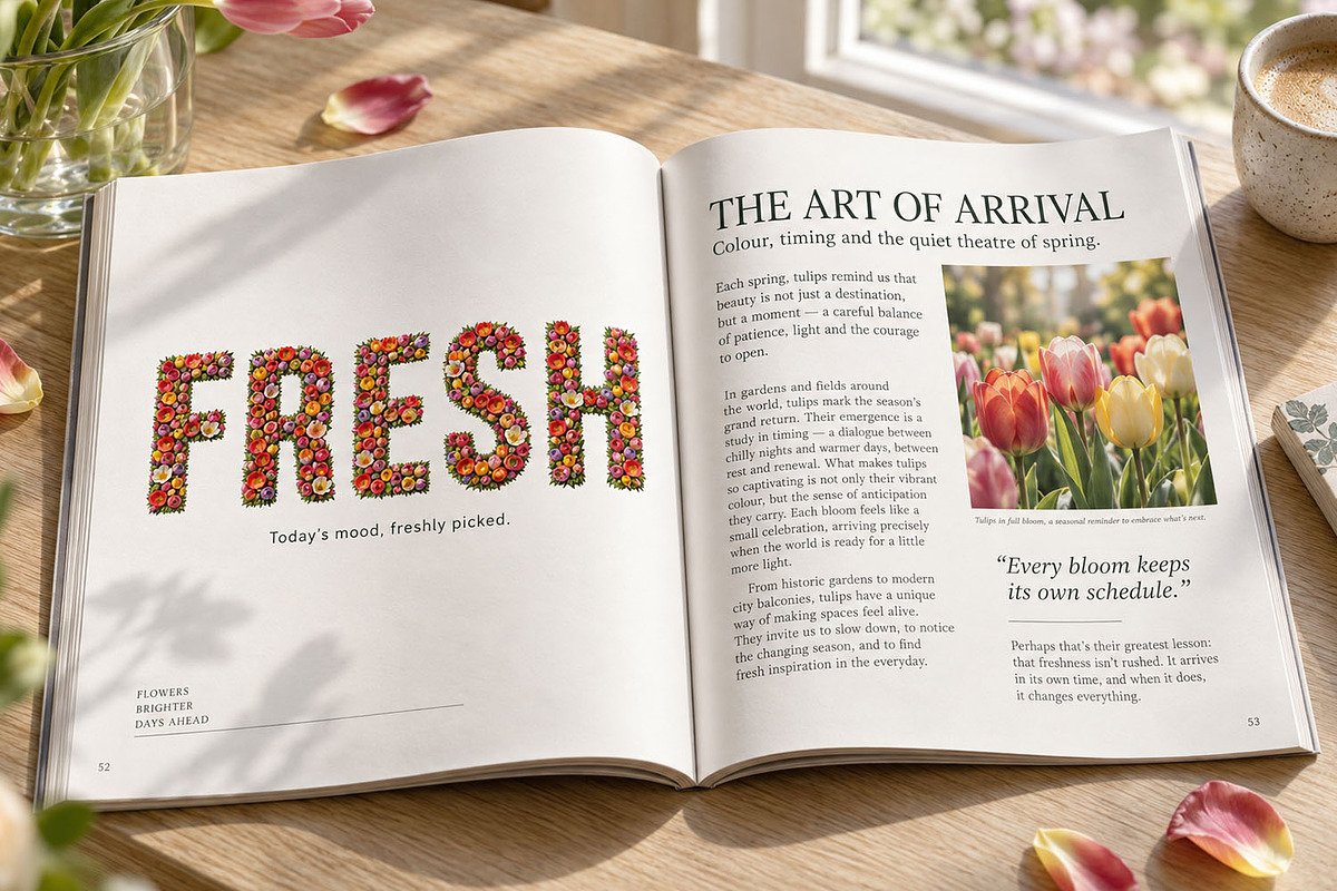 Tulip Font, a Serif Font by Handmadefont (Photo 8 of 15)