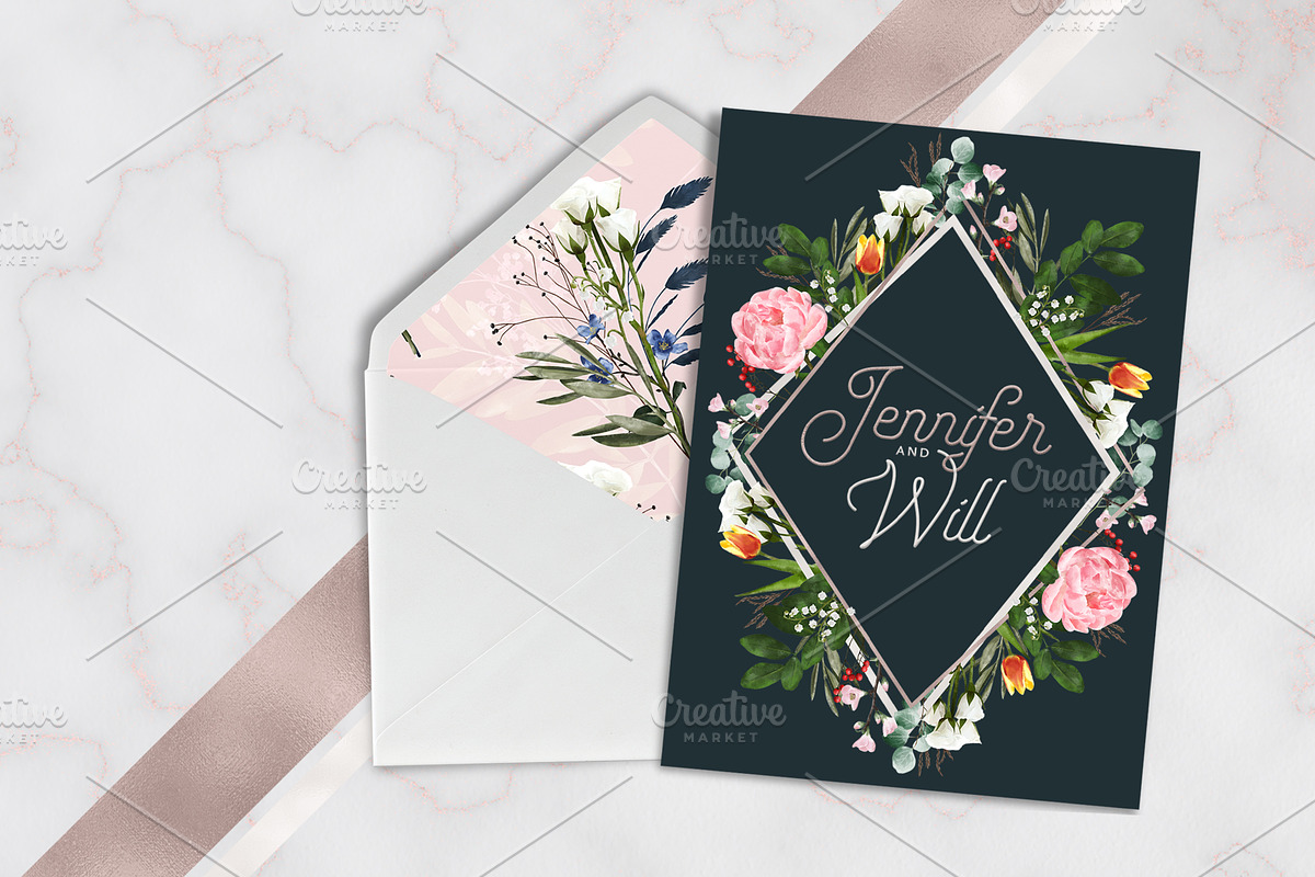 English Garden Watercolour florals, a Decorative Illustration by Katy Clemmans (Photo 12 of 13)