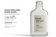 Sauce Bottle Mockup, a Cups & Container Mockup by AY Mock-Ups (Thumbnail 4 of 14)