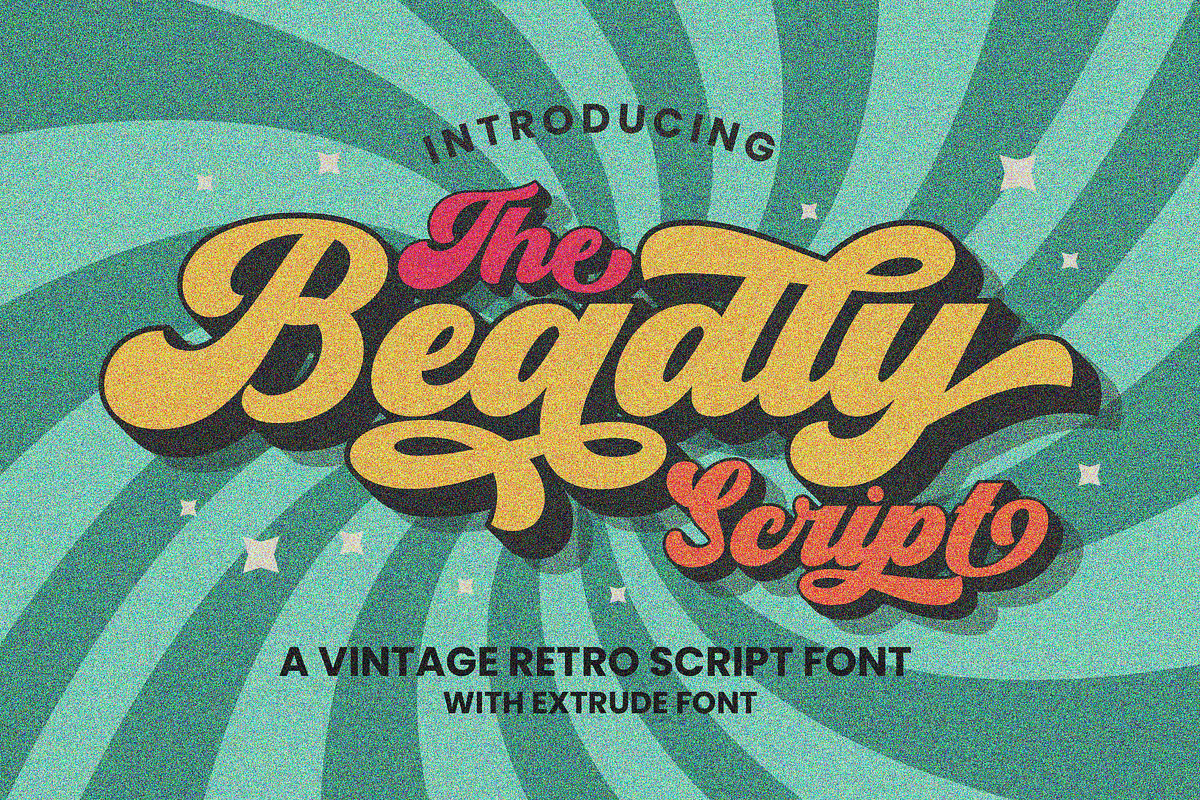 Beadly, a Script Font by ahweproject (Photo 1 of 13)