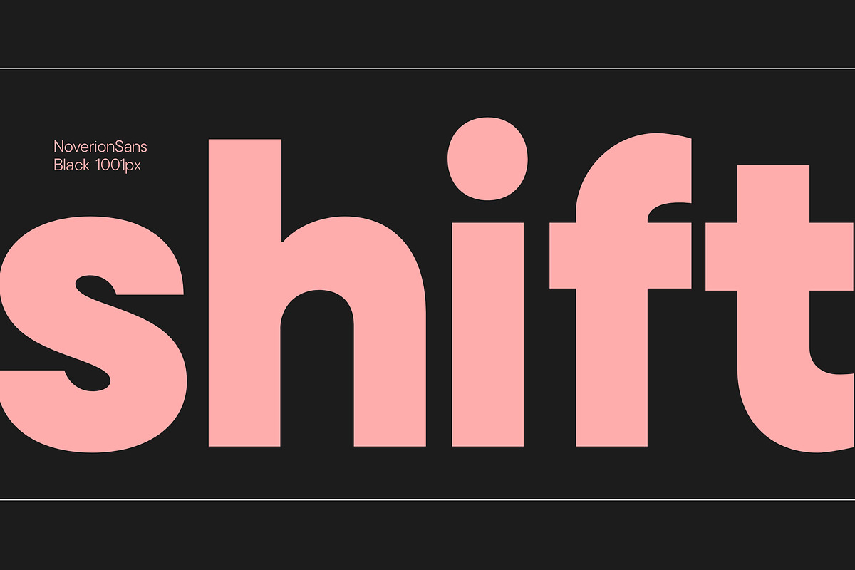 Noverion Sans, a Sans Serif Font by Typehill (Photo 3 of 15)