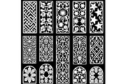 Ornamental Panel SVG Bundle, an Object Graphic by Creativeshirt (Thumbnail 11 of 13)