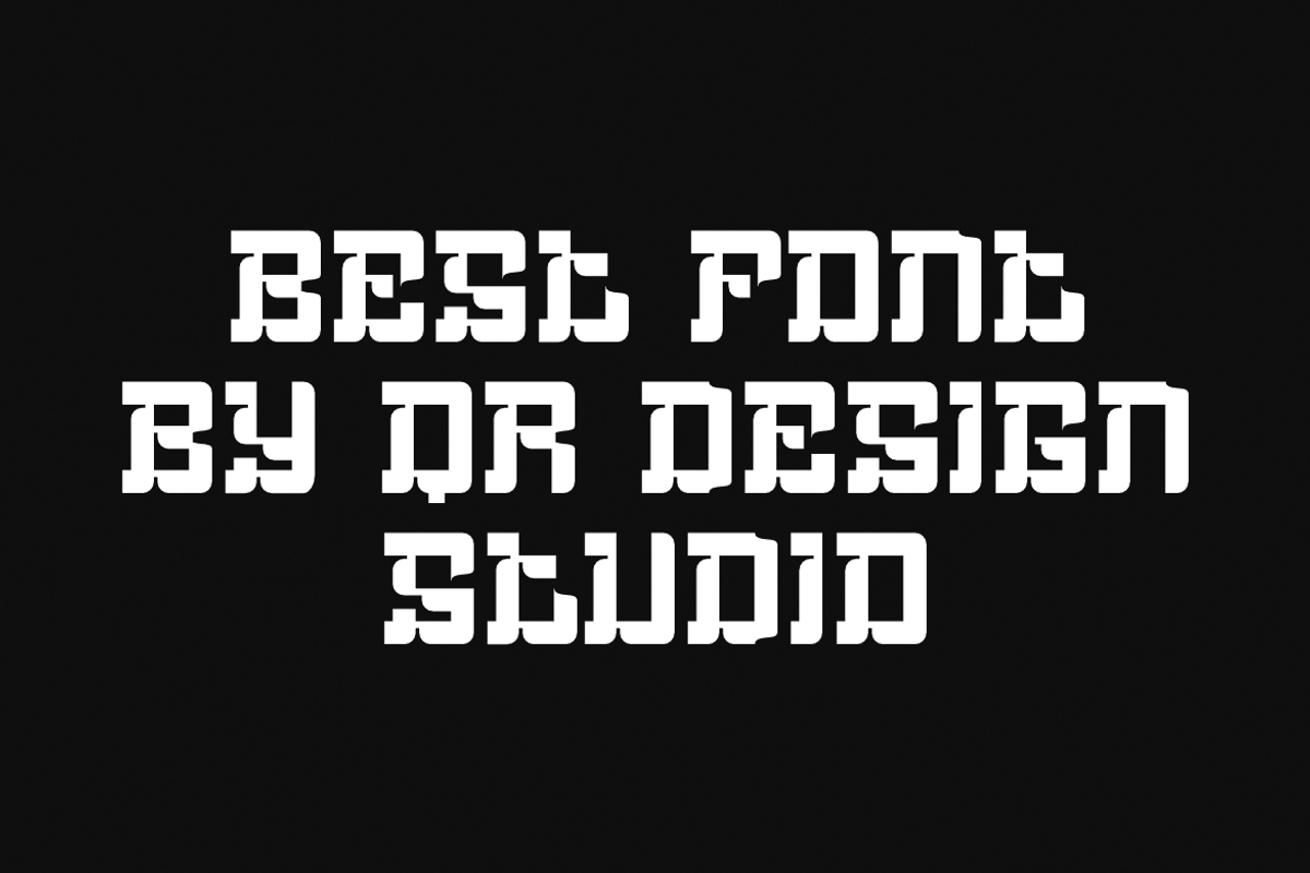 Cekora - Athletics Font, a Serif Font by QR Design Studio (Photo 3 of 6)
