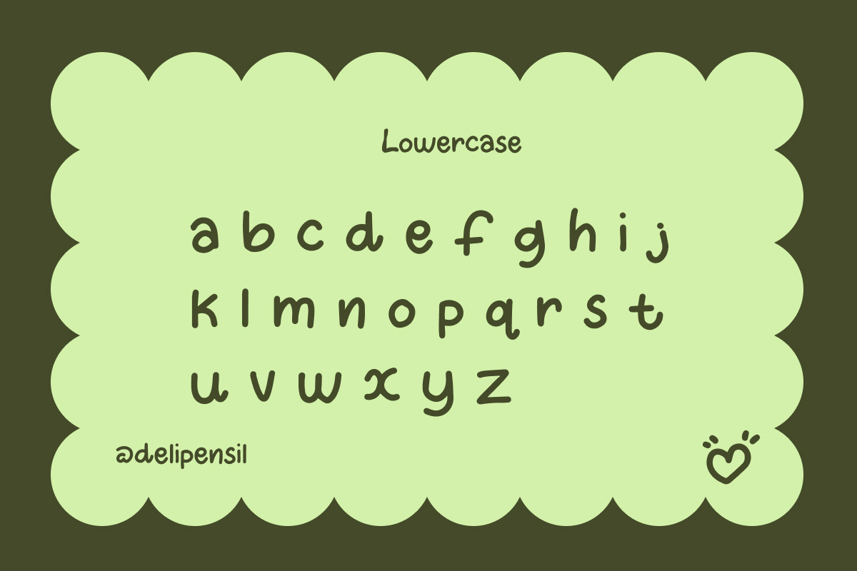 Bumiku - Handwritten Nature Typeface, a Handwritten Font by delipensil (Photo 7 of 12)