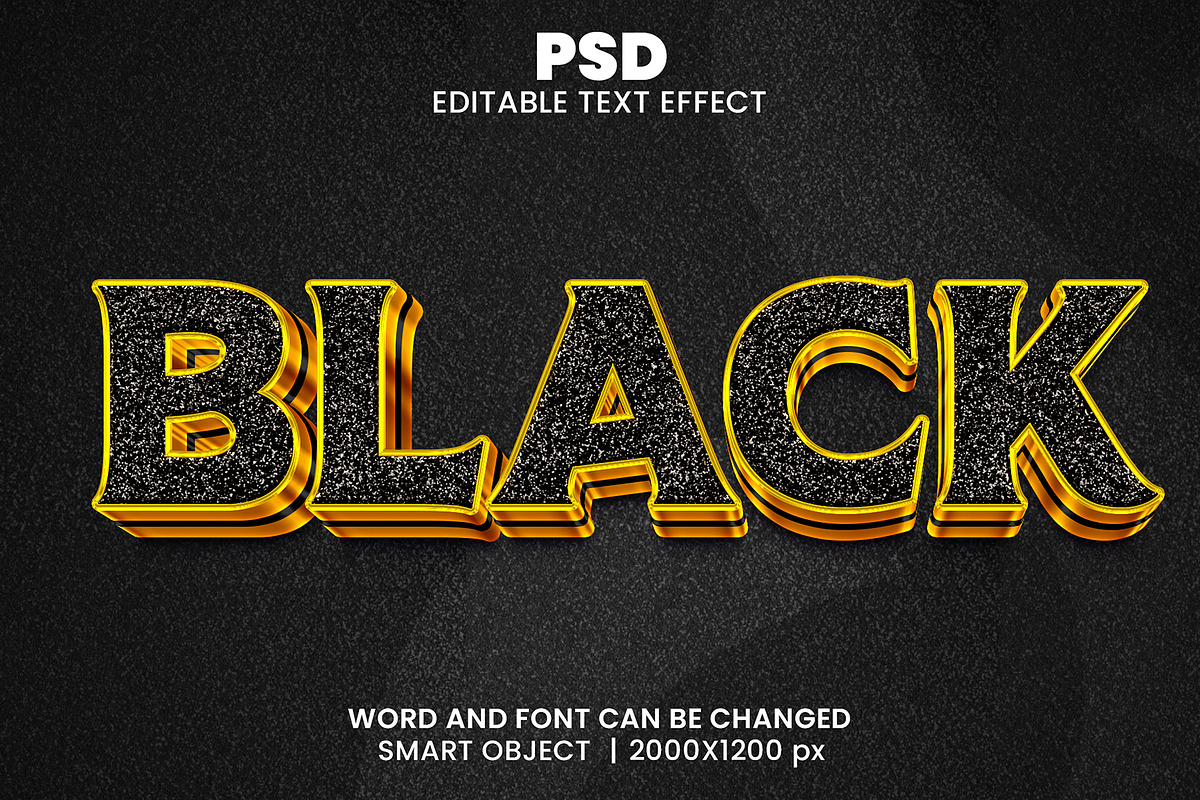 15 Modern 3D Text Effect bundle, a Layer Style Add-On by bdrobin