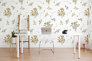 Peach BLOOM watercolor florals, a Decorative Illustration by Yuliia Lashevska (Thumbnail 9 of 14)
