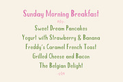 Avocado Desperado Font Set, a Sans Serif Font by 3ora (Thumbnail 4 of 8)