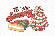 Christmas Tree Cake Tis The Season, an Object Graphic by Boodesign (Thumbnail 1 of 3)