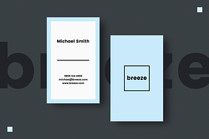 Breeze Business Card Template