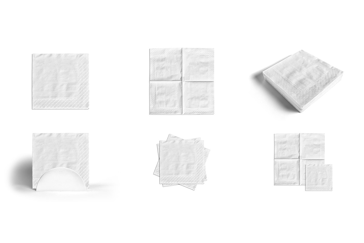 Big Paper Napkin PSD Mockups Vol2, a Product Mockup by Hi, Mock-Up! (Photo 12 of 12)
