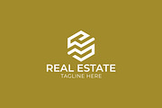 Logo Hexagon Real Estate or Property, a Branding & Logo Template by Signatoro (Thumbnail 3 of 3)