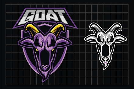 GOAT HEAD MASCOT