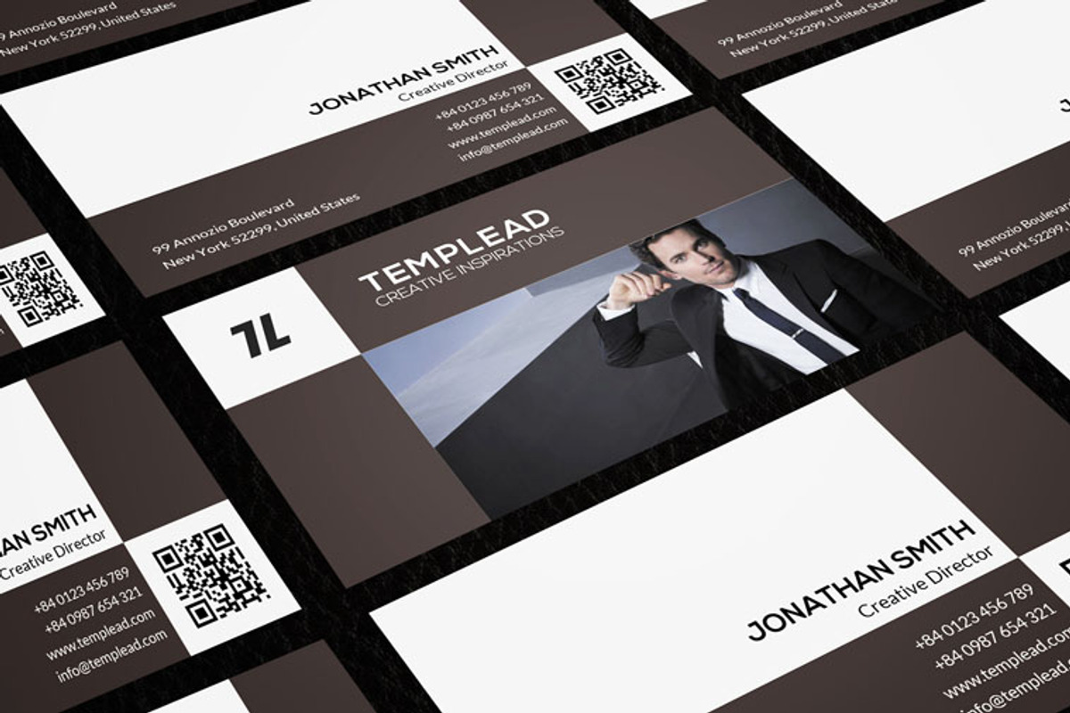 Corporate Business Card CM157, a Business Card Template by annozio (Photo 4 of 4)