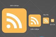Ultimate Flat Social Icon Set, an Icon by azmind (Thumbnail 4 of 5)