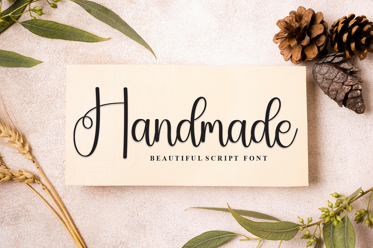 Happyday | Script Font, a Handwritten Font by Scratchones (Photo 5 of 9)