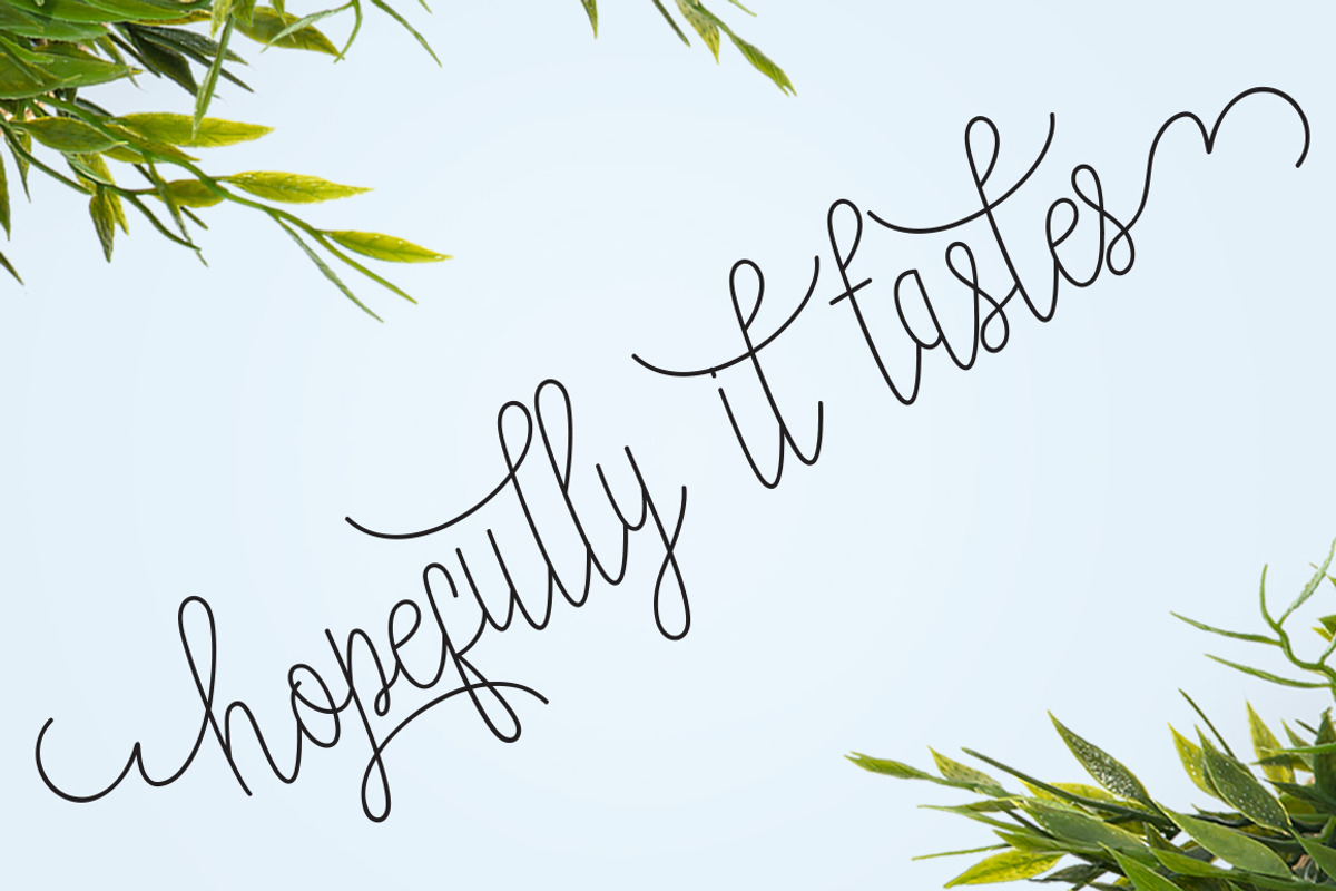 Mandar, a Script Font by Jhoen (Photo 2 of 8)