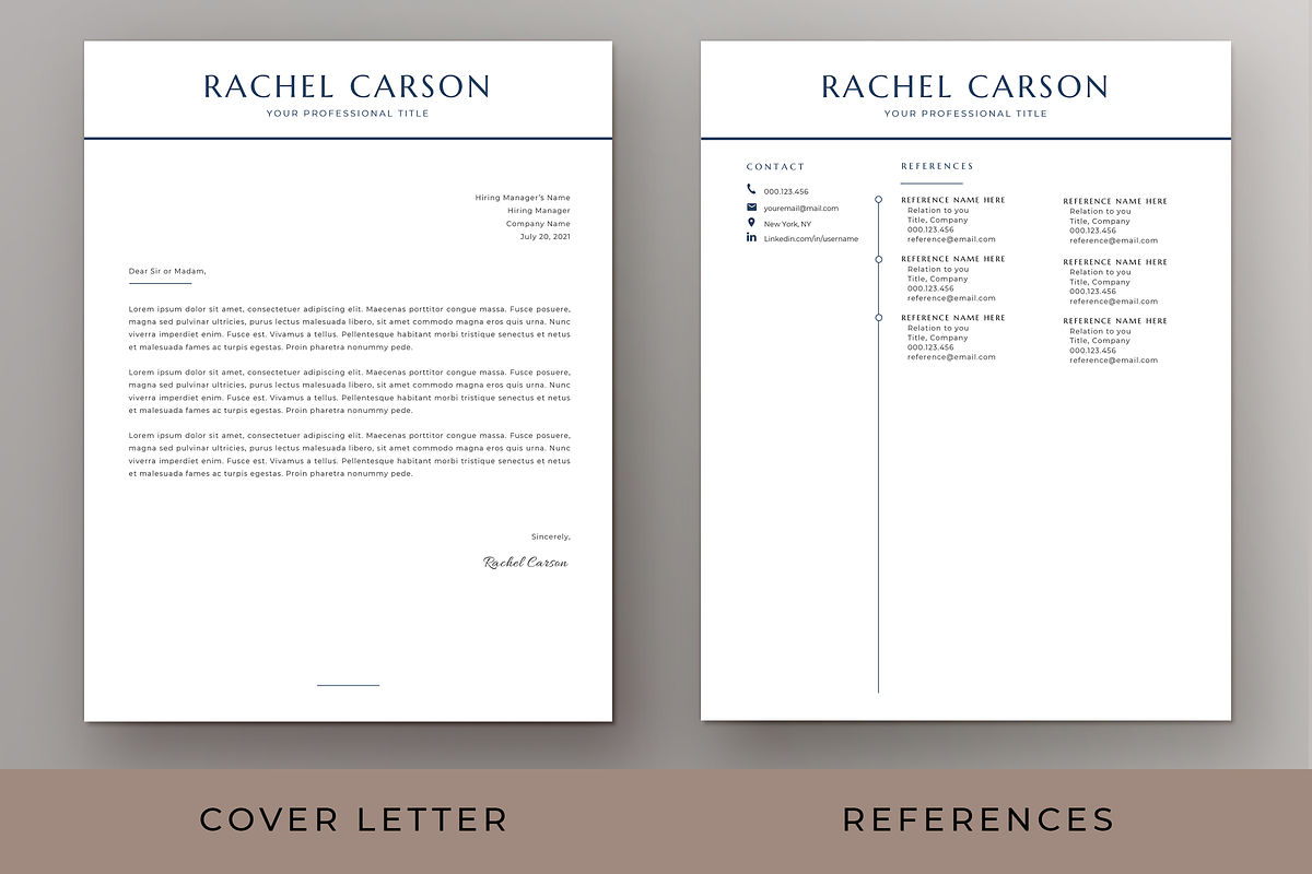 Executive Resume & Cover Letter Word, a Resume Template by Resume Bureau (Photo 5 of 6)