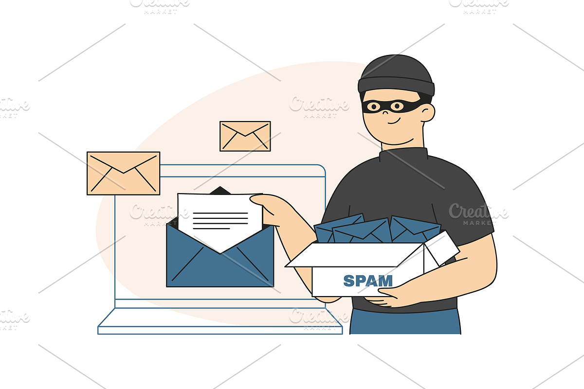 Cyber Crime Illustration, an Object Graphic by Jump Studio (Photo 10 of 12)