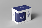 Mug & Box Mock-up, a Cups & Container Mockup by Yogurt86 (Thumbnail 3 of 9)
