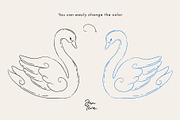 28 Adobe Illustrator Sketch Brushes, a Brush Add-On by Jenteva Art (Thumbnail 10 of 16)