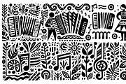 Vintage Birds Folk Art, a Decorative Illustration by devastd (Thumbnail 25 of 28)