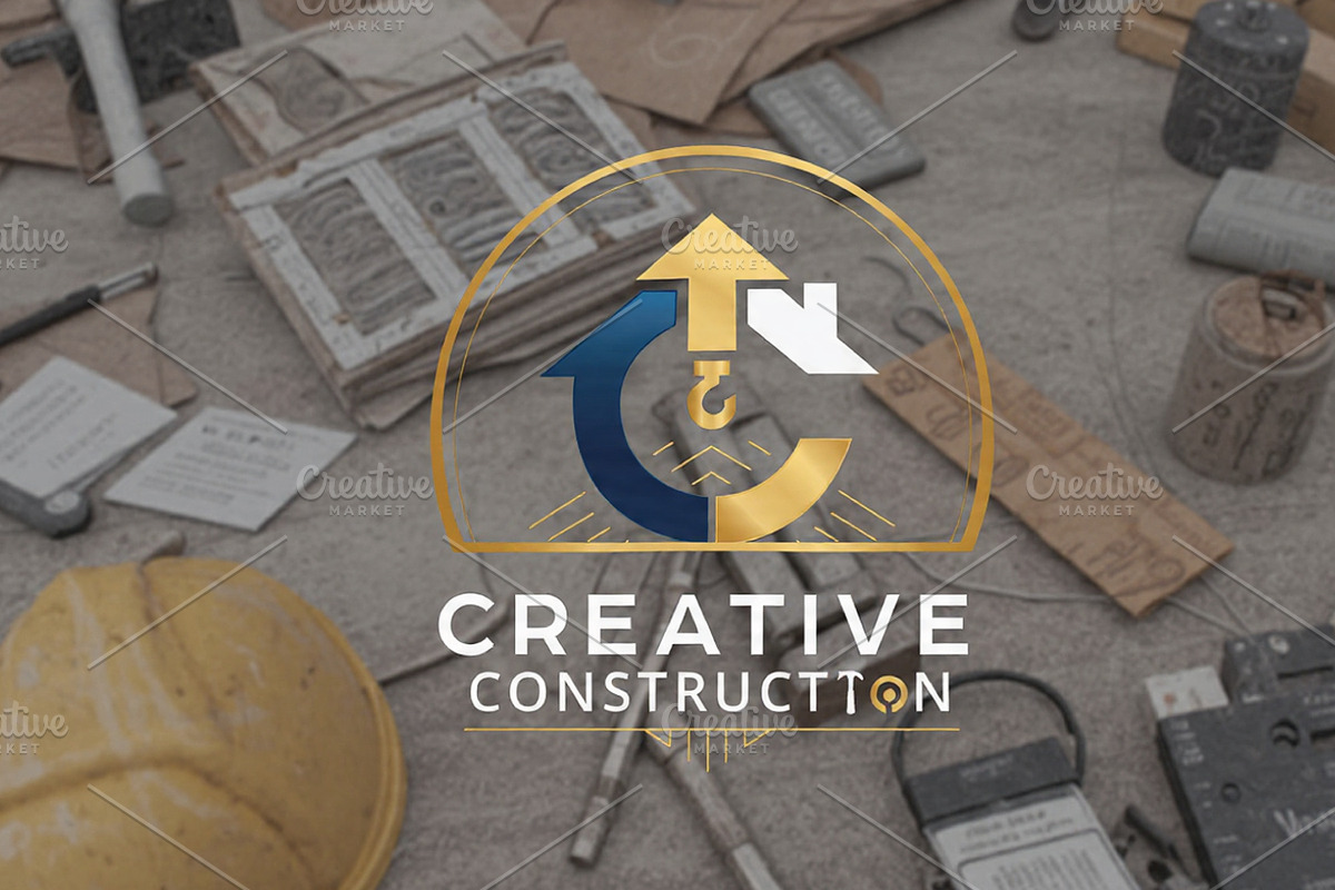Professional Construction Brand Logo, a Branding & Logo Template by FusionadCreates (Photo 2 of 6)