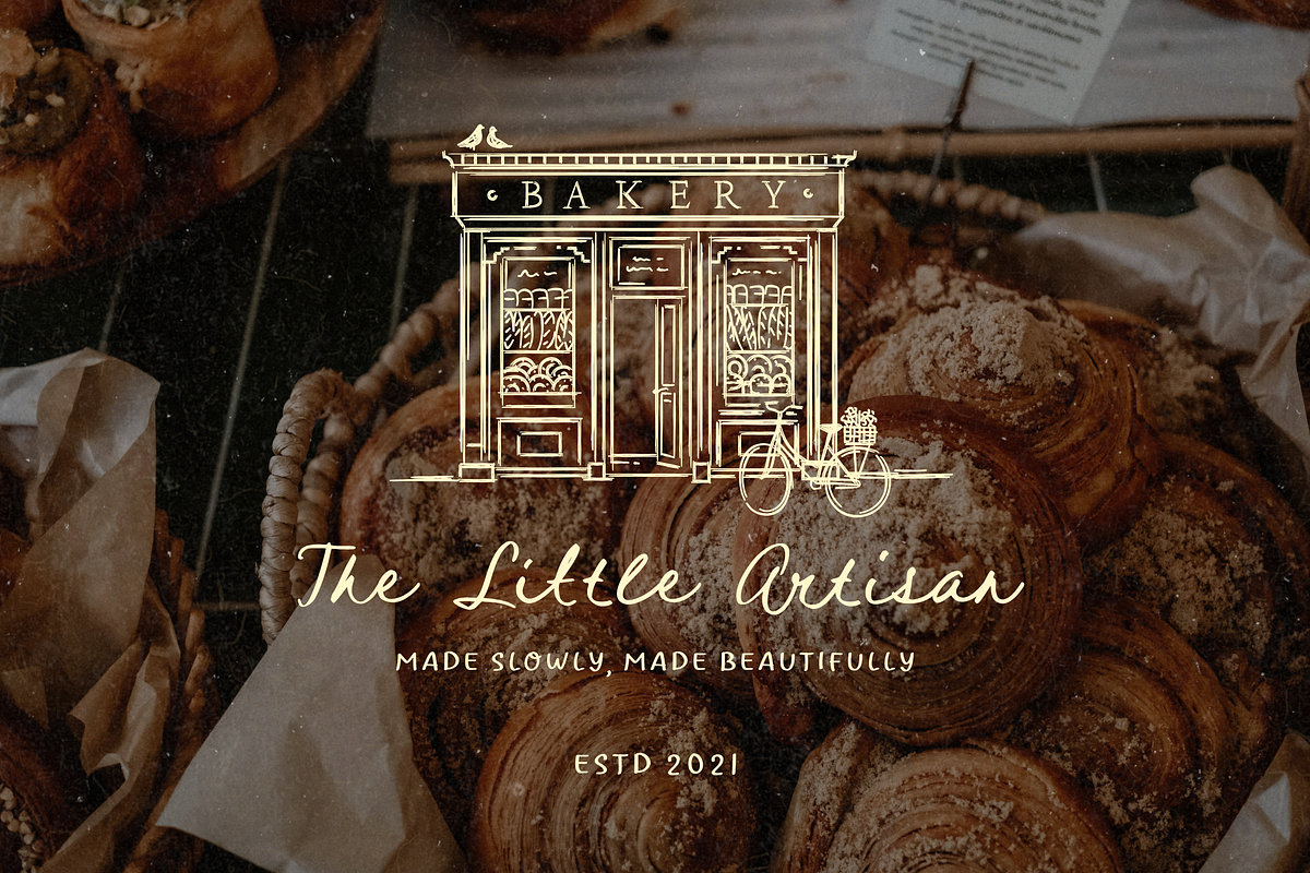 The Sunday Cottage - Handwritten Duo, a Handwritten Font by etigletters (Photo 4 of 11)