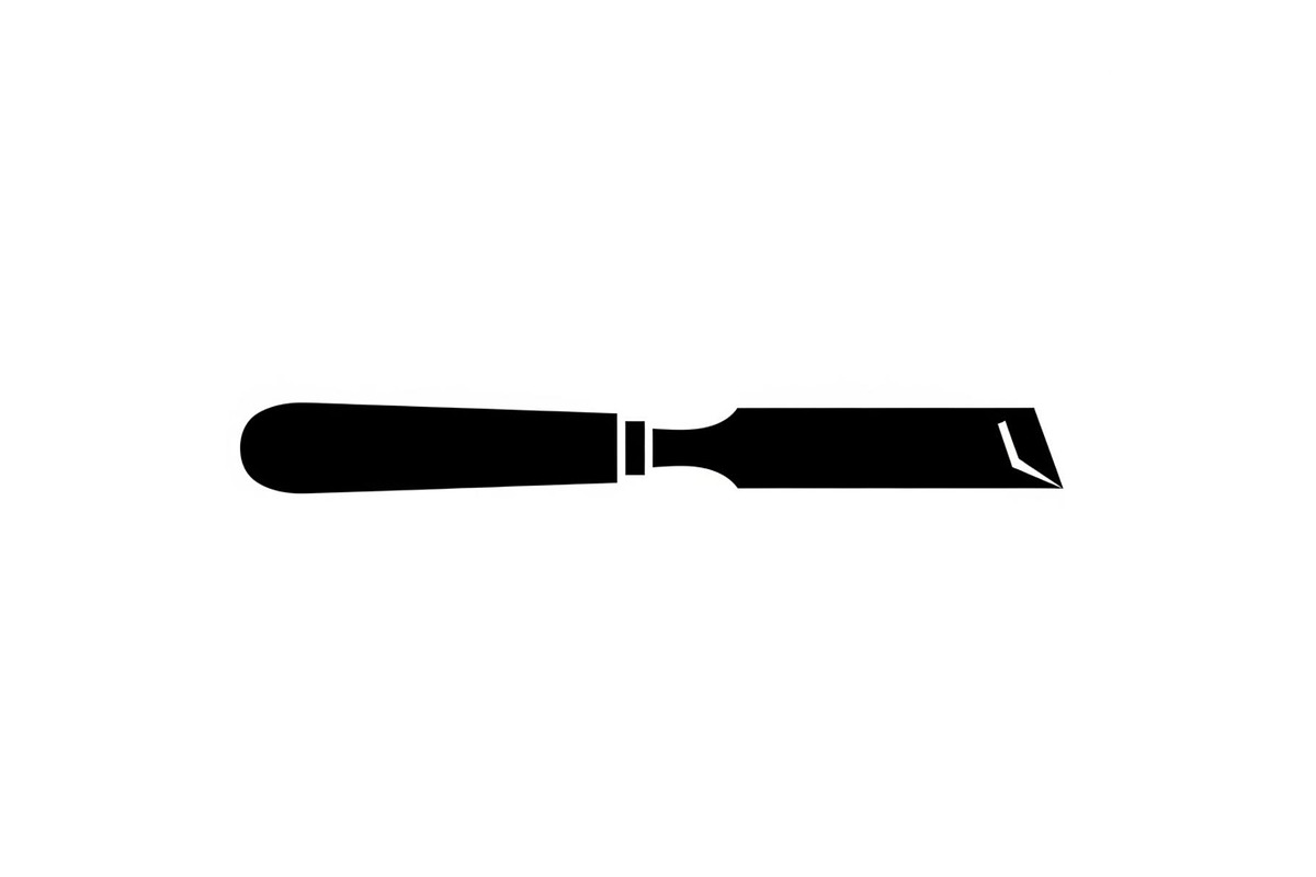Wood Chisel Tool Silhouette Bundle, a Graphic by Gfx_Store (Photo 6 of 10)