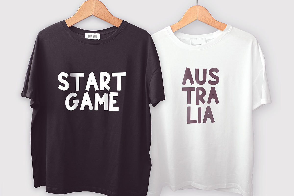 SOUTH NORTH || Display Font preview 6