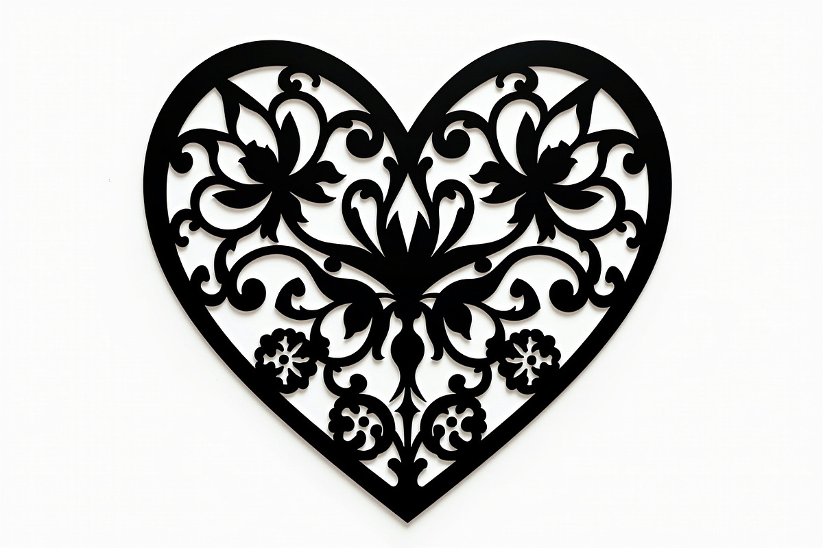 Layered Heart Mandala with Floral, an Illustration by Amazin_art (Photo 3 of 16)