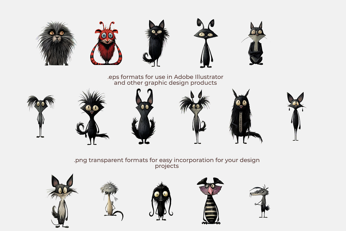 Monster Creatures, an Object Graphic by karenfoleyphoto (Photo 3 of 4)