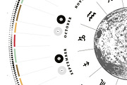 Gardener's lunar calendar 2025, a Stationery Template by land art (Thumbnail 3 of 5)