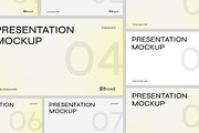 Presentation Slide Mockup Template, a Wearable Device Mockup by graphypix (Thumbnail 1 of 4)