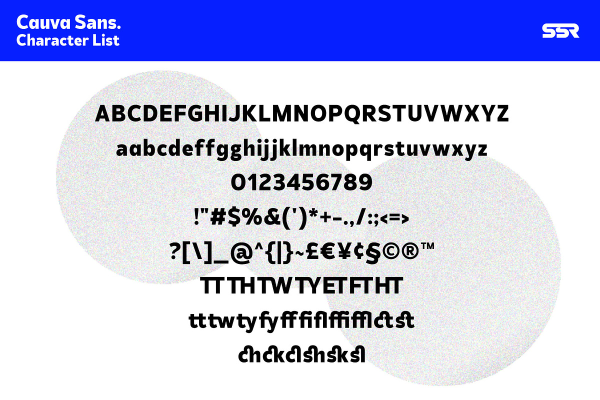 SS Cauva - Modern Bold Sans, a Sans Serif Font by Typocracy Studio (Photo 14 of 14)