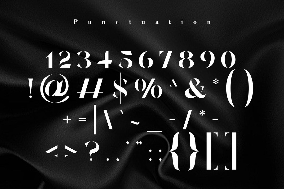 Black Font | Seamless Serif Font, a Serif Font by WhymoreArt (Photo 10 of 10)