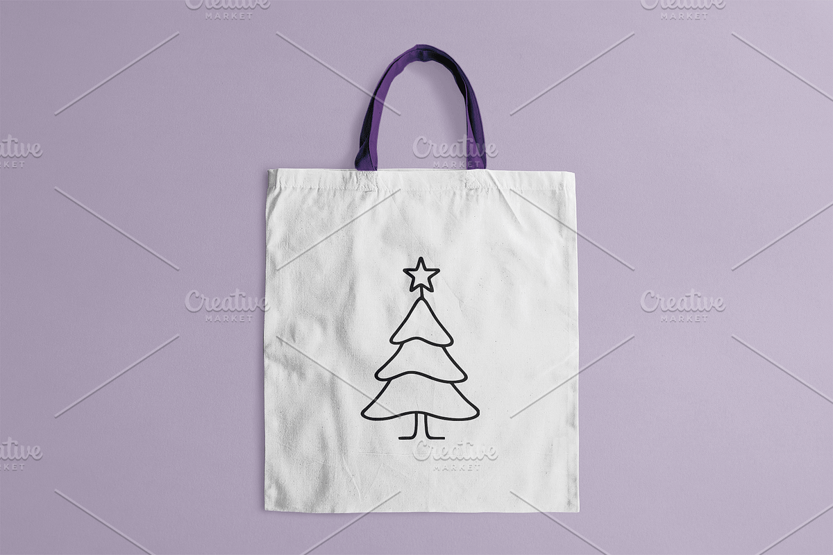Spiral Star Line Christmas Tree, a Branding & Logo Template by Vectorium Studio (Photo 2 of 2)