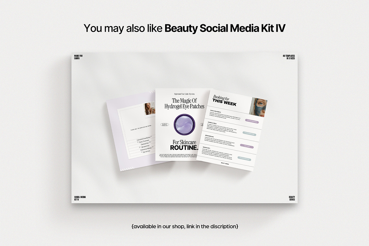 Beauty - Social Media Kit (III), a Social Media Template by Wildnun Studio (Photo 19 of 19)