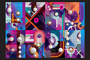 Retro abstract poster design, a Flyer Template by the-sastra (Thumbnail 1 of 5)